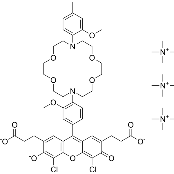 Asante potassium green-2 (TMA) 1369302-21-5